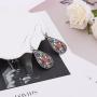 Dangle Earrings Sterling Silver Drop Earring Handmade Bohemian Teardrop Earrings