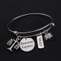 SEIRAA Scales of Justice Lawyer Gift Awesome Lawyer Bracelet Law Student Graduation Gift Stainless Steel Law Bracelet