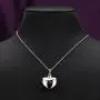 UNY Trendy Stainless Steel Cremation Jewelry Heart Ash Pendant Urn Necklace Memorial Keepsake Jewelry UNY Trendy Stainless Steel Cremation Jewelry Heart Ash Pendant Urn Necklace Memorial Keepsake Jewelry