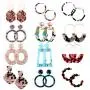 ABOJOY 12 Pairs Acrylic Earrings Resin Drop Dangle Earring Hoop Statement Earrings Bohemian Fashion Jewelry Earrings for Women Girls ABOJOY 12 Pairs Acrylic Earrings Resin Drop Dangle Earring Hoop Statement Earrings Bohemian Fashion Jewelry Earrings for Women Girls