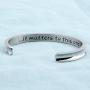 Zuo Bao Starfish Bracelet It Matters to This One Hair Tie Bracelet Beach Jewelry Gift for Social Worker