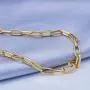BMMYE 14K Gold Chunky Link Chain Necklace Initial Letter Pendant Hexagon Medallion Minimalist Jewelry for Women Handmade Vintage Paperclip Choker BMMYE 14K Gold Chunky Link Chain Necklace Initial Letter Pendant Hexagon Medallion Minimalist Jewelry for Women Handmade Vintage Paperclip Choker