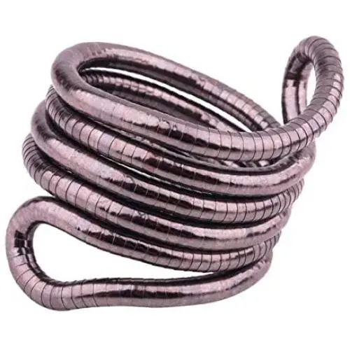 HOPEANT Flexible Bendable Snake Bracelet Wrap Bangle Twistable Adjustable Neck Collar Choker Necklace Waistband HOPEANT Flexible Bendable Snake Bracelet Wrap Bangle Twistable Adjustable Neck Collar Choker Necklace Waistband