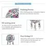 FOREVER QUEEN Dream Catcher Charm fit Charms Bracelet 925 Sterling Silver Feathers Tassel Bead Charm with Colorful Stones Pendant for European Necklace Jewelry