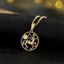 yfstyle 12 Zodiac Necklaces for Women Girls 18k Gold Plated Constellation Coin Pendant Horoscope Necklace Adjustable Scorpion Aquarius Leo Gift for Her Birthday Valentine’s Day Gifts
