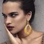 DAMLENG 4 Pairs Unique Boho Acrylic Hollow Round Teardrop Dangle Drop Leopard Earrings Set for Women Girls Square Water drop Hook Earrings Jewelry DAMLENG 4 Pairs Unique Boho Acrylic Hollow Round Teardrop Dangle Drop Leopard Earrings Set for Women Girls Square Water drop Hook Earrings Jewelry