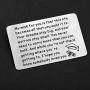 TIIMG Graduation Gift Inspirational High School College Graduation Gift for Daughter Son Boys Girls Men Women Wallet Insert Card Gift for Graduate