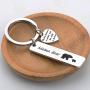 Zuo Bao Mama Bear and Baby Bear Keychain Set Mother Daughter Keychain Sweet Mom Jewelry