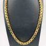 9MM Box Chain Rope Necklaces Stainless Steel Tone Punk Jewelry For Men Necklace,23inches