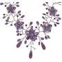 AeraVida Floral Elegance Purple Quartz and Cultured Freshwater Pearl .925 Sterling Silver Jewelry Set AeraVida Floral Elegance Purple Quartz and Cultured Freshwater Pearl .925 Sterling Silver Jewelry Set