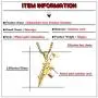 Heavstjer Punk Stainless Steel Submachine Gun Pendant Necklace,22inches Link Chain