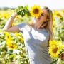 JEVI Sunflower Boho Bracelet Friendship Jewelry for Women Girl Friend Handmade Distance Bracelets for 2