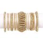 Ratna creation SANARA Indian Bollywood Antique Gold Plated Women Traditional Bridal Wedding Wear Arrangment Bangles Set Jewelry