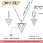 Ursteel Necklace and Earring Sets for Women, 14K Gold Plated Cubic Zirconia Butterfly Triangle Circle Evil Eye Necklace Earring Jewelry Set for Women