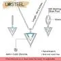 Ursteel Necklace and Earring Sets for Women, 14K Gold Plated Cubic Zirconia Butterfly Triangle Circle Evil Eye Necklace Earring Jewelry Set for Women