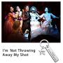 G-Ahora Hamilton Quote Keychain Im Not Throwing Away My Shot Broadway Musical Hamilton Bracelets Inspired Lyrics Jewelry for Her