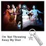 G-Ahora Hamilton Quote Keychain Im Not Throwing Away My Shot Broadway Musical Hamilton Bracelets Inspired Lyrics Jewelry for Her