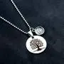 Uloveido Stainless Steel Tree of Life Pendant Mustard Seed Necklaces Bead Chain Christain Jewelry Gifts for Family Members Y765 Uloveido Stainless Steel Tree of Life Pendant Mustard Seed Necklaces Bead Chain Christain Jewelry Gifts for Family Members Y765