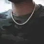 Zealmer Shoopic Hip Hop Mens Iced Out Tennis Chain Necklace 20'', 24''