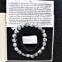 Zenergy Gems Charged Natural Gemstone Crystal 8mm Bead Bracelet + Selenite Charging Heart [Included]