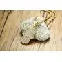 Mealguet Jewelry Gold Plated Stainless Steel Iced Out Crystal Studded Hamsa Hand of Fatima Pendant Necklace for Men with Chain Mealguet Jewelry Gold Plated Stainless Steel Iced Out Crystal Studded Hamsa Hand of Fatima Pendant Necklace for Men with Chain