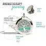 Essential Oil Diffuser Necklace - Magnetic Locket - Best for Aromatherapy - Perfume, Fragrance, Scent Diffusers for Women and Girls (1.2 Inch Diameter - 27.5 Inch Chain Length) Essential Oil Diffuser Necklace - Magnetic Locket - Best for Aromatherapy - Perfume, Fragrance, Scent Diffusers for Women and Girls (1.2 Inch Diameter - 27.5 Inch Chain Length)
