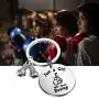 WSNANG Boxing Gift Just a Girl Who Loves Boxing Keychain Boxing Glove Keychain Boxing Lovers Gift Boxing Workout Gift Fitness Gift