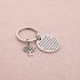 to My Sister Gifts Best Friend Keychain Sister Gifts from Brother Sisters Birthday Gift Friendship Jewelry Besties Gifts