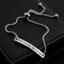 Have Courage and Be Kind Inspirational Bracelets for Women Stainless Steel Jewelry Girl Jewelry