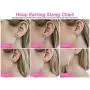 Large 14k Yellow Gold Continuous Endless Hoop Earrings, 1.2mm Tube