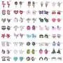 Subiceto 40 Pairs Stainless Steel Stud Earrings Set Assorted Cute Animal Butterfly Rainbow Star Unicorn Cute Earring Jewelry Bulk for Women Teens Subiceto 40 Pairs Stainless Steel Stud Earrings Set Assorted Cute Animal Butterfly Rainbow Star Unicorn Cute Earring Jewelry Bulk for Women Teens