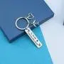 HN HNHB Jet Traveler Gifts Pilot Keychain Fly Safe I Need You Here with Me for Flight Attendant Airline Stewardess Steward Safe Trip