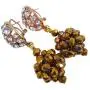 laanc Womens Girls Necklace Bracelet 5 Rows Gold AB and Colorful Crystal Beads African Jewelry Sets laanc Womens Girls Necklace Bracelet 5 Rows Gold AB and Colorful Crystal Beads African Jewelry Sets