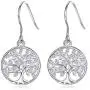 Tree of Life Earrings for Women, Mothers Day Silver Tree of Life Earings, AEONSLOVE Christmas Fashion 925 Sterling Silver Tree of Life Drop Dangle Earrings Jewelry Gifts for Women Girls Mom Tree of Life Earrings for Women, Mothers Day Silver Tree of Life Earings, AEONSLOVE Christmas Fashion 925 Sterling Silver Tree of Life Drop Dangle Earrings Jewelry Gifts for Women Girls Mom