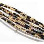 Lingdong Leopard Leather Bracelets for Fashion Women Leather Bracelet & Bangles Elegant Multilayer Wrap Wide Bracelet Jewelry