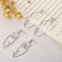 Hanpabum 13pairs Face Statement Earrings Hollow Face Hand Shaped Drop Dangle Earrings Set Platinum/Gold Plated Punk Style Jewelry Hanpabum 13pairs Face Statement Earrings Hollow Face Hand Shaped Drop Dangle Earrings Set Platinum/Gold Plated Punk Style Jewelry