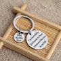 Zuo Bao Aunt Gift Best Auntie Ever Keychain Gift for Auntie from Nephew Niece Jewelry Gift Idea for Aunt Im Incredibly Fortunate to Have Someone Like You in My Life Keychain