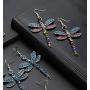 Retro Insect Pendant Drop Earring Dragonfly Designs for Women Girl Friendship Gifts