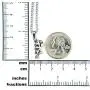 Xylophone Necklace, 20'' (50.8cm) Rolo Chain with 3D Marimba & Mallets Charm, New Percussionist Pendant Jewelry Antique Silver Finish Pewter Charm, on Pure 304 Stainless Steel Chain Xylophone Necklace, 20'' (50.8cm) Rolo Chain with 3D Marimba & Mallets Charm, New Percussionist Pendant Jewelry Antique Silver Finish Pewter Charm, on Pure 304 Stainless Steel Chain