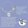 Infinity Collection Cousin Gift, Cousins by Chance, Friends by Choice Charm Adjustable Bangle, Cousin Jewelry for Women for Cousins Infinity Collection Cousin Gift, Cousins by Chance, Friends by Choice Charm Adjustable Bangle, Cousin Jewelry for Women for Cousins