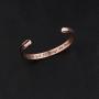 Zuo Bao Religious Jewelry with God All Things are Possible Hair Tie Bracelet Faith Cuff Bangle Bracelet Christian Gifts