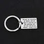 KUIYAI Isaiah 54:10 Keychain Though The Mountains Be Shaken and The Hills Be Removed Yet My Unfailing Love for You Will Not Be Shaken Keyring Bible Verse Jewelry Inspirational Gift