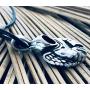 Trilogy Jewelry Pewter Grim Reaper Angel of Death Pendant on Leather Necklace