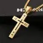 HZMAN Stainless Steel Russian Orthodox Cross Pendant Necklace for Men Women, NIKA, ICXC HZMAN Stainless Steel Russian Orthodox Cross Pendant Necklace for Men Women, NIKA, ICXC
