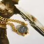 Ben-Amun Roman Coin Collection New York Fashion Jewelry Necklace Ring Bracelet 24 Gold Plating