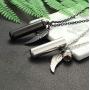 sailimue 2Pcs Cylinder Cremation Urn Necklace for Ashes Memorial Keepsake Pendant with Angel Wing Charm Necklace Stainless Steel Cremation Jewelry