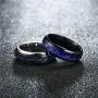 hohrayway Emotional Change Color Temperature Feeling Heartbeat ECG Rings Mood Rings for Lovers Stainless Steel Rings 6mm hohrayway Emotional Change Color Temperature Feeling Heartbeat ECG Rings Mood Rings for Lovers Stainless Steel Rings 6mm