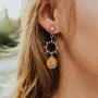 Gmillions Fashion Shiny Rhinestone Star Moon Drop Earrings Jewelry for Women Earring