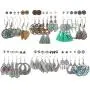 Boho Earrings for Women Girls, Funtopia Boho Jewelry Earrings Set Retro Statement Vintage Fine Earrings