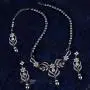 Crownguide Delicate Pearl Bridal Jewelry Set for Women Wedding Pearls Crystal Bridal Necklace and Earring Set Crownguide Delicate Pearl Bridal Jewelry Set for Women Wedding Pearls Crystal Bridal Necklace and Earring Set
